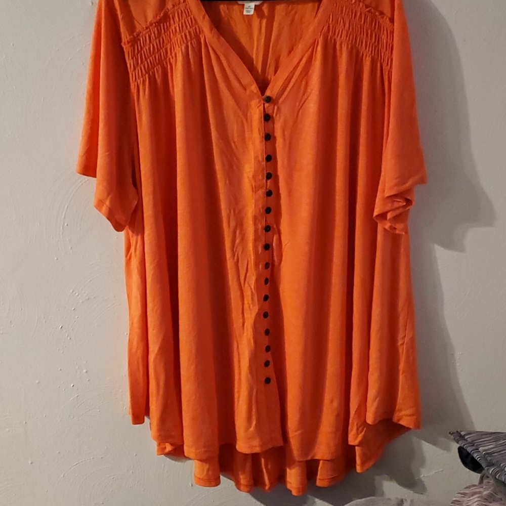 Coral tunic